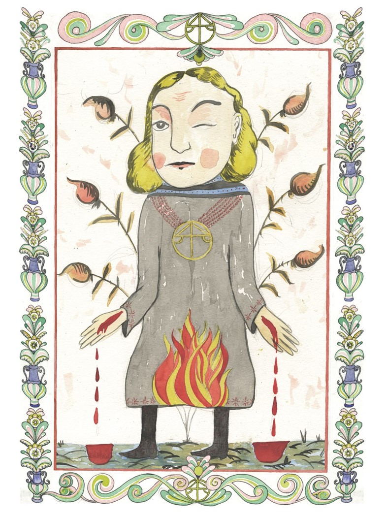Ragnar Persson Midsommar illustrations 2