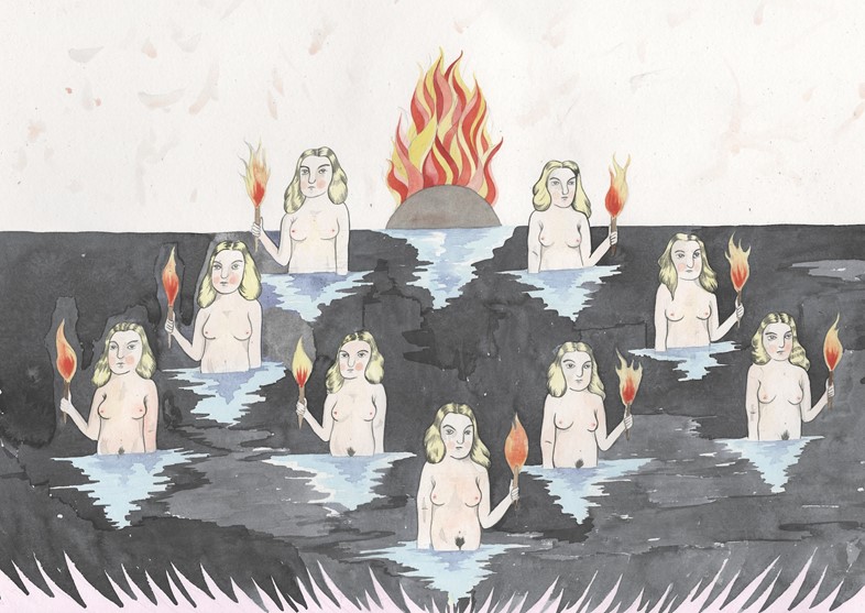 Ragnar Persson Midsommar illustrations 4