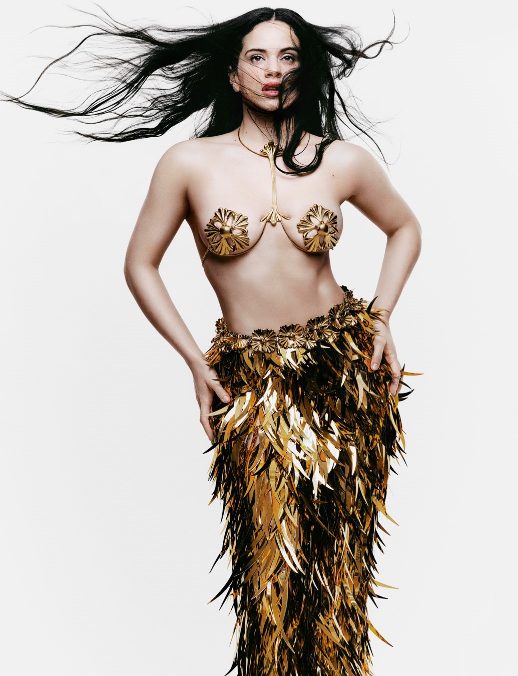 Rosal&#237;a Dazed magazine cover Rafael Pavarotti IB Kamara