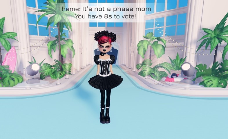 Dress to Impress catwalk